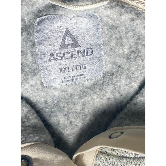 Pullover Sweat Shirt Mens XXL Ascend Bass Pro Shop With Hood Polyester - Picture 4 of 8